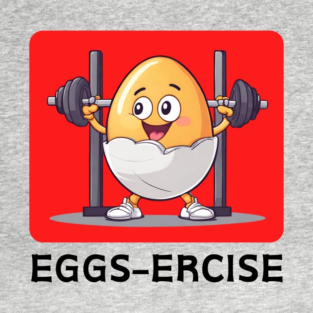 Eggsercise | Exercise Pun by Allthingspunny